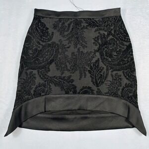 New W118 Walter Baker Black Angelica Skirt Flared Women's Sz 8 Whimsigoth‎ Fairy